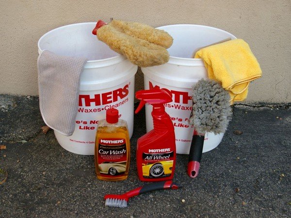 Hand car wash supplies