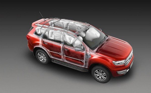The ford endeavour airbags 
