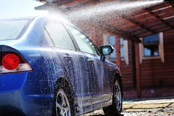 wash car outside car washing tips