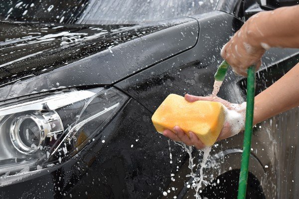 wash car with soft cloth washing car tips