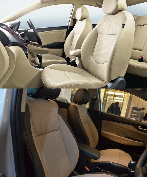 Hyundai Verna 2018 seats