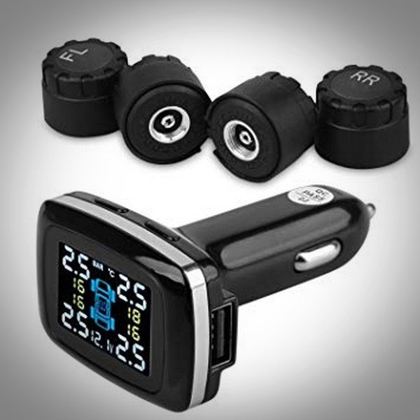 Tyre Pressure Monitoring System kit; display and 4 sensors