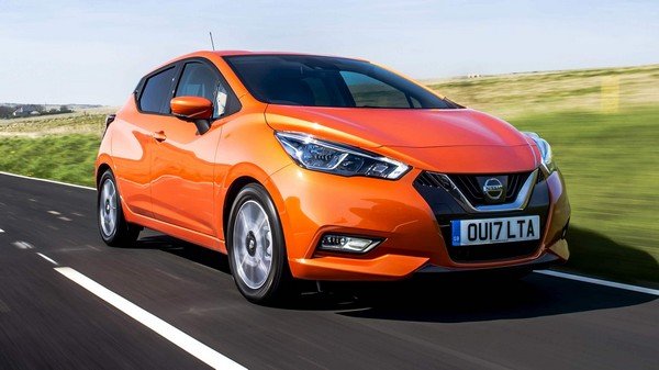 Nissan Micra 2018 front and side look