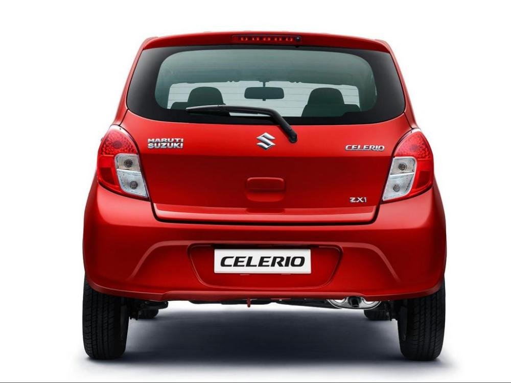 Maruti Suzuki Celerio 2018 red rear look