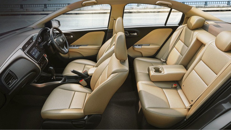 Honda City 2018 interior seats