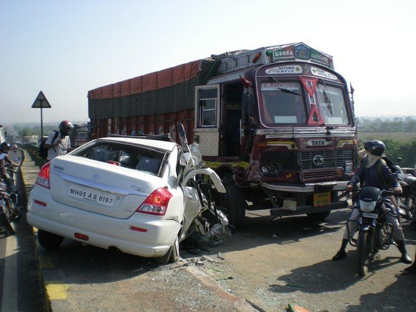 Car crush in india