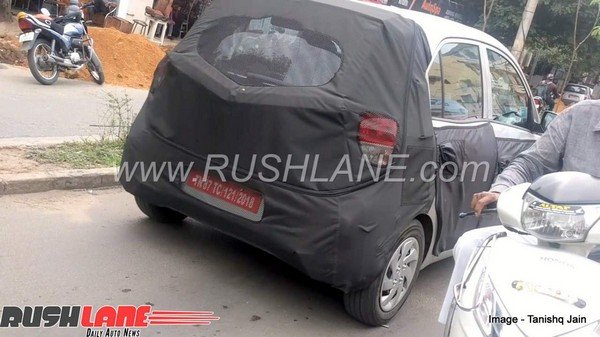 Hyundai Santro spy image