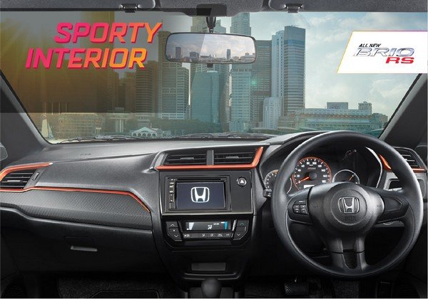 Honda Brio RS Interior sport version 