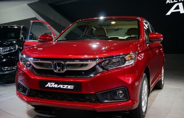 Honda Maze 2018 red colour