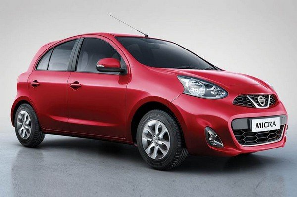 The 2018 Nissan Micra red color