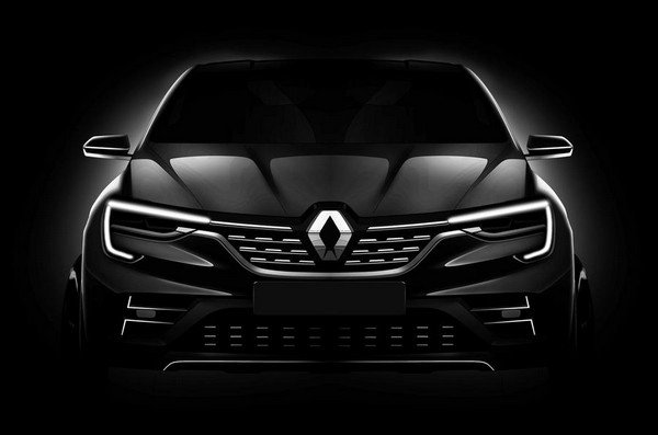 Renault Arkana daft black colour