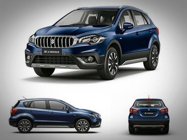 2018 Maruti S-Cross front, side and rear