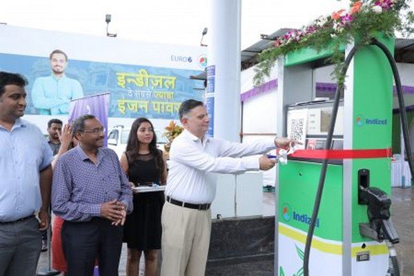 fuel station of My Own Eco Energy Pvt Ltd (MEE) with people