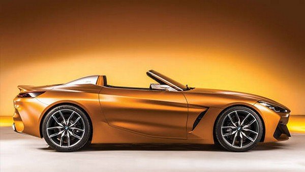  new BMW Z4 body type orange color