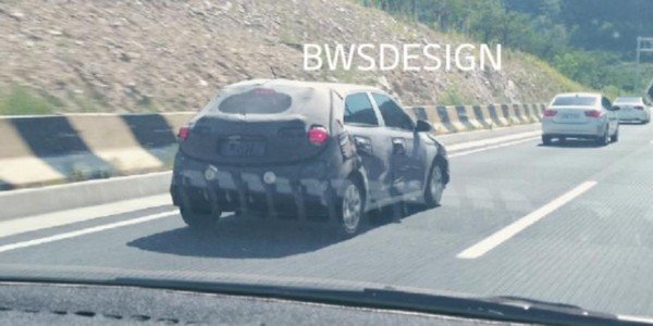 2020 Hyundai Elite i20 spied testing dark color on the road