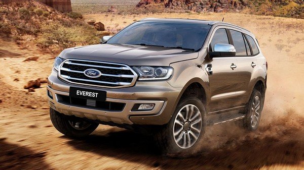 Ford Endeavour 2018 Exterior front face off-road background