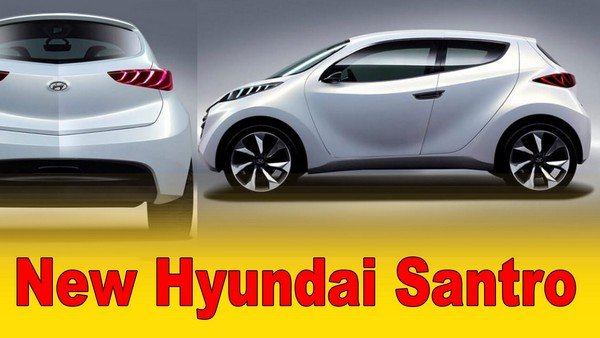 Hyundai new AH2 hatchback, rear and body white color