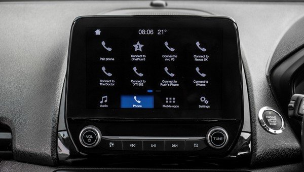 Ford EcoSport touchscreen