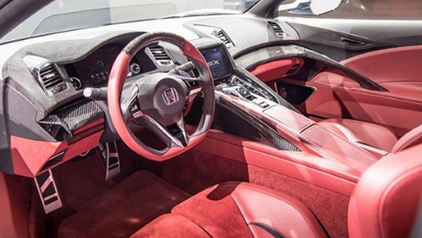2019 Honda NSX interior dashboard