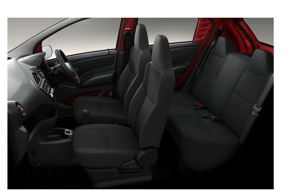 2018 Datsun Redi-GO Limited Edition interior seats black colour