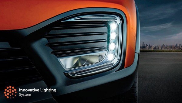 Renault Captur LED foglights