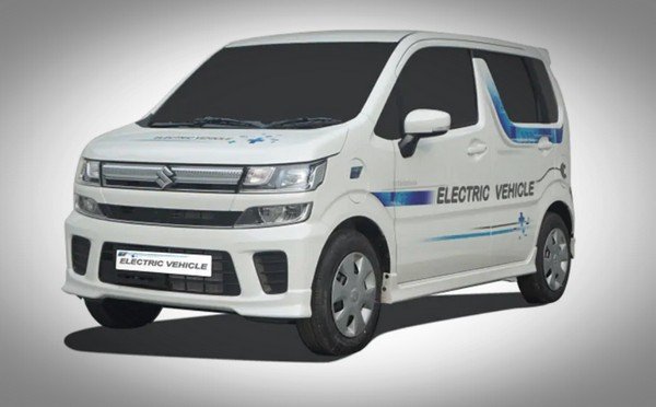 Maruti Suzuki Wagon R EV grey 