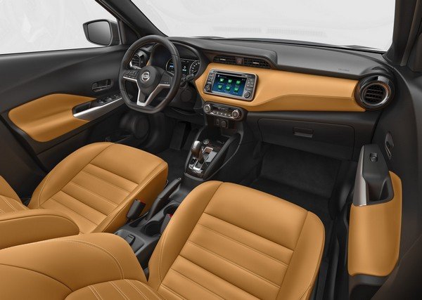 Nissan Kicks interior dashboard 