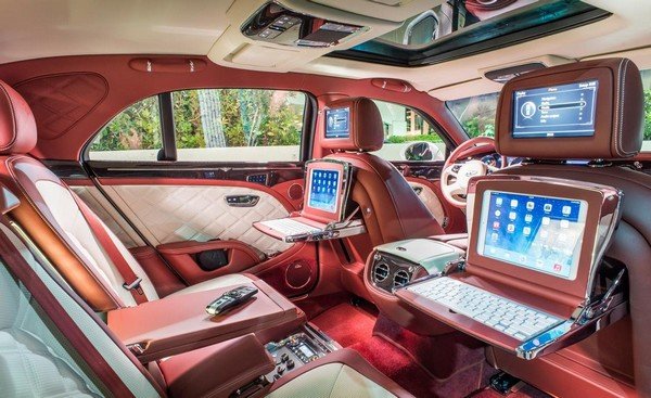 Fancy car interiors