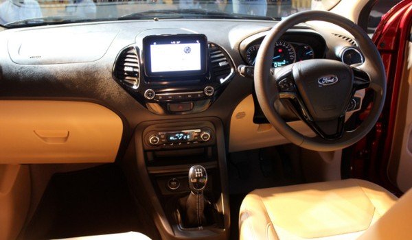 2018 Ford Aspire Trend+ dashboard