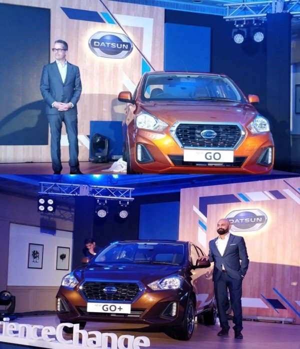 2018 Datsun and Datsun Go+ in the show room