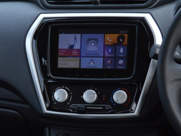 2018 Datsun Go and Go+touchscreen infotainment system