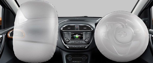 Tata Tigor interior dual airbags