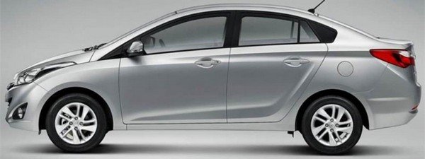 2020 Hyundai Xcent side profile