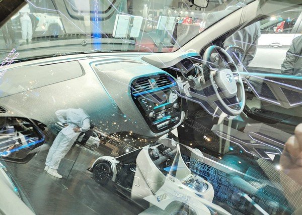 Tata Tiago EV interior