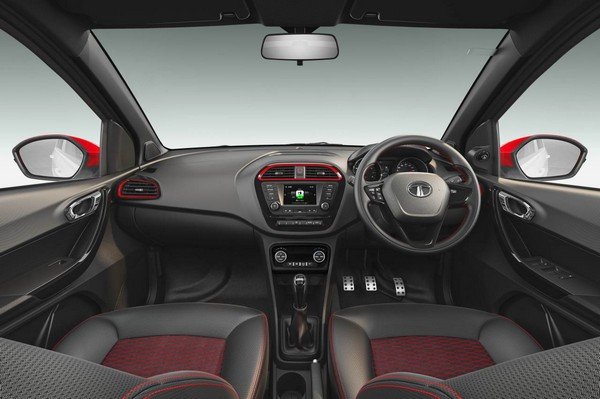 Tata Tiago interior dashboard