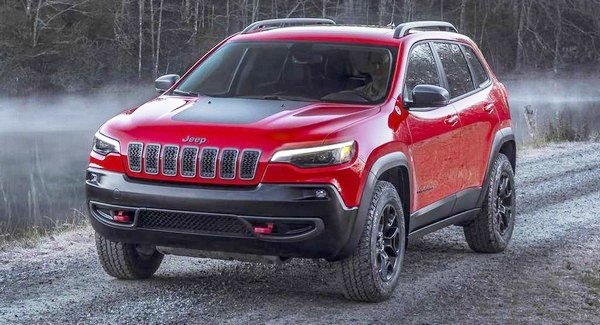 2019 Jeep Cherokee angular look