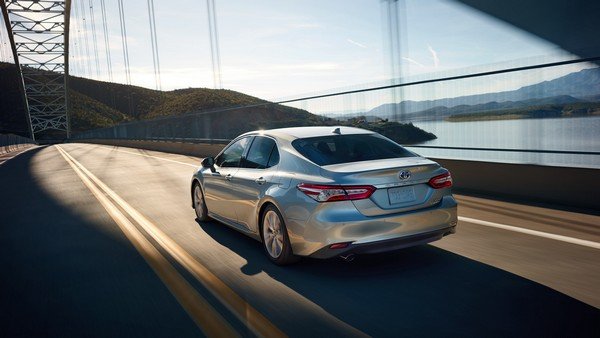 2019 Toyota Camry, rear angular look