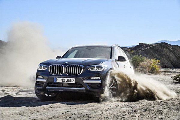 The 2018 BMW X3, exterior look