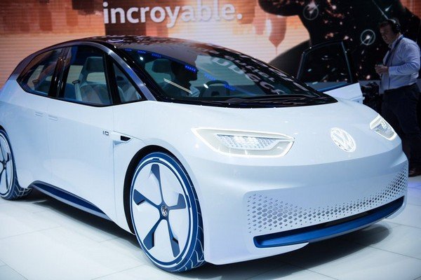 Volkswagen I.D EV concept, front angular look