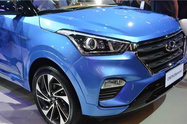 Hyundai Creta Diamond, front  fascia