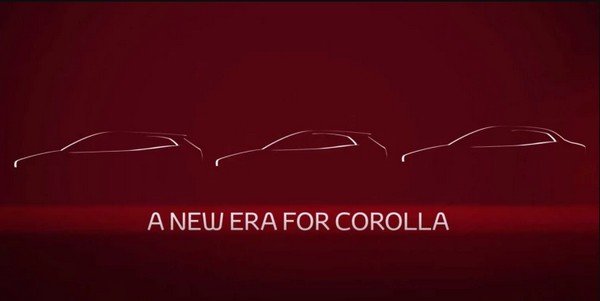 Toyota Corolla sedans teaser