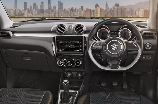 Maruti Suzuki Swift interior dashboard