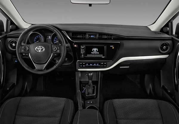US-spec Toyota Corolla interior
