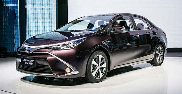 China-spec Toyota Corolla exterior