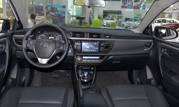 China-spec Toyota Corolla interior