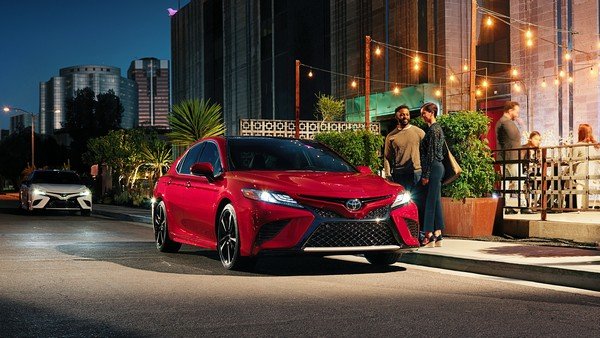 2019 Toyota Camry, Red Colour, Front Angular Look