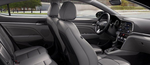 2019 Hyundai Elantra, interior look