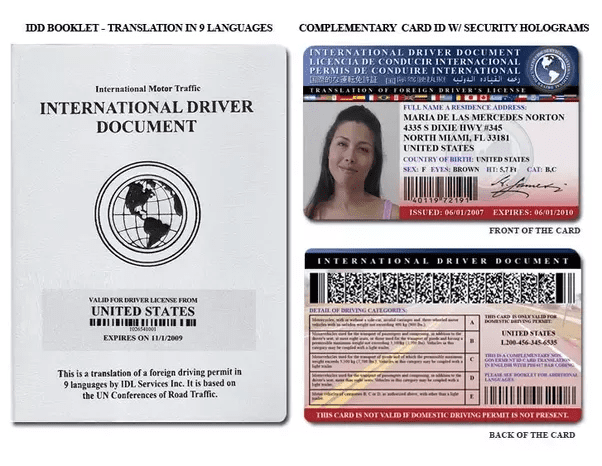  International Driving Licence