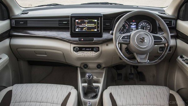 2018 Maruti Suzuki Ertiga, Interior Look