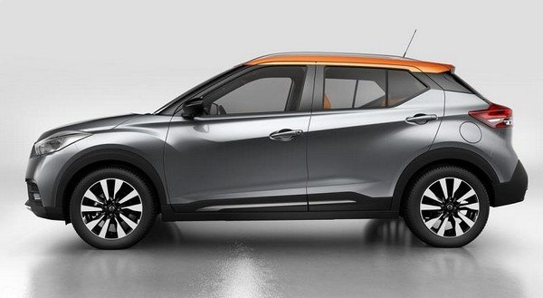 Nissan Kicks side profile